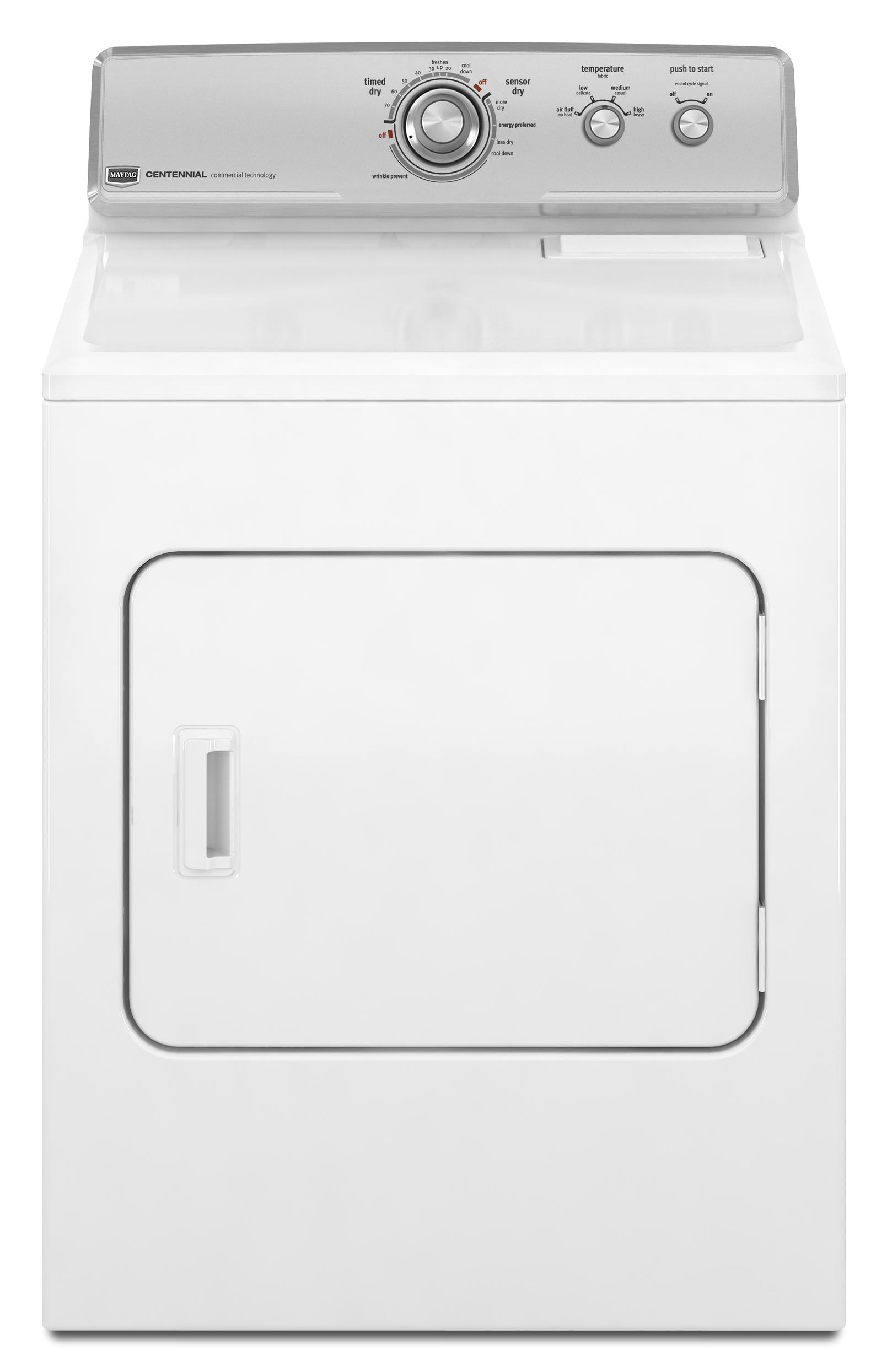 Maytag MGDC300XW 7.0 Cu. Ft. Front-Load Centennial Gas Dryer with